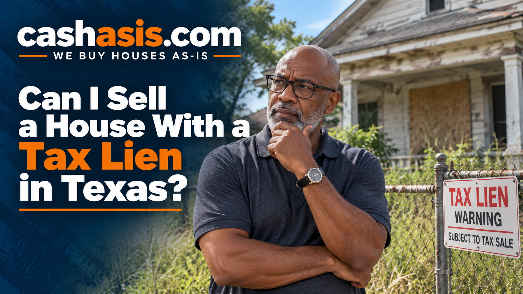 Selling a house with a tax lien in Texas